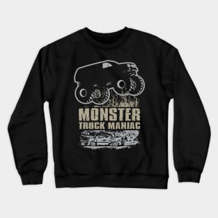 MONSTER TRUCK MANIAC RIDER Crewneck Sweatshirt